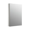 CATALAN 24 X 36 INCHES ALUMINUM SINGLE-DOOR MEDICINE CABINET WITH 107 DEGREE HINGE