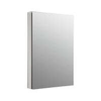 CATALAN 24 X 36 INCHES ALUMINUM SINGLE-DOOR MEDICINE CABINET WITH 107 DEGREE HINGE