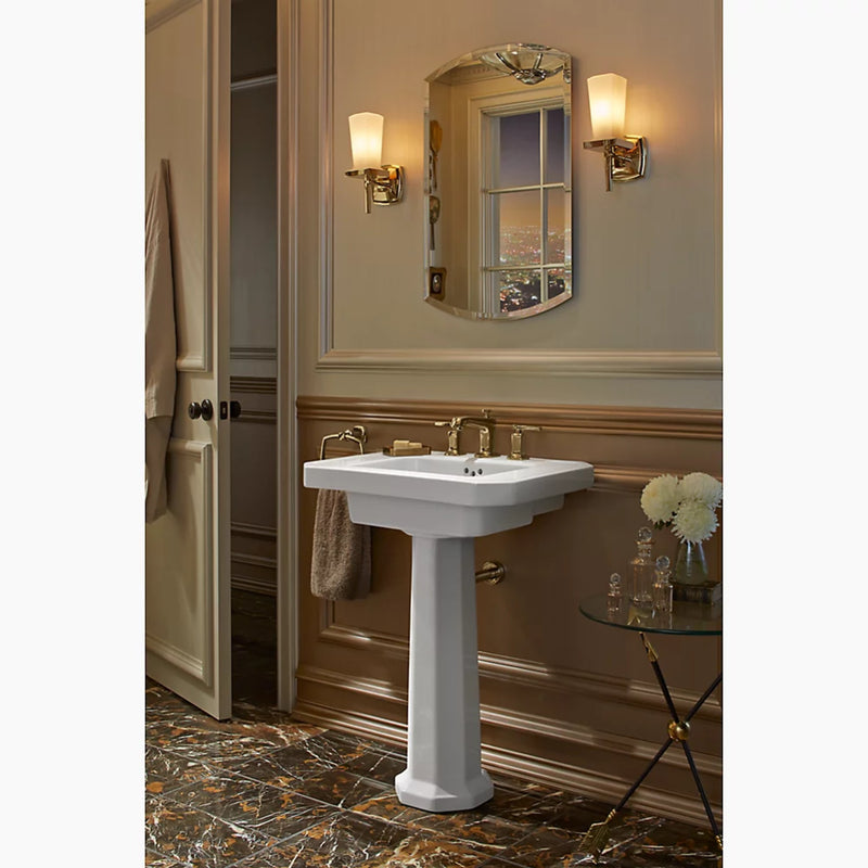 ARCHER 20 X 31 INCHES ALUMINUM SINGLE-DOOR MEDICINE CABINET WITH BEVELED EDGES