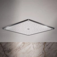REAL RAIN 19-INCH SQUARE TWO-FUNCTION OVERHEAD SHOWER PANEL - robinsonco.ca