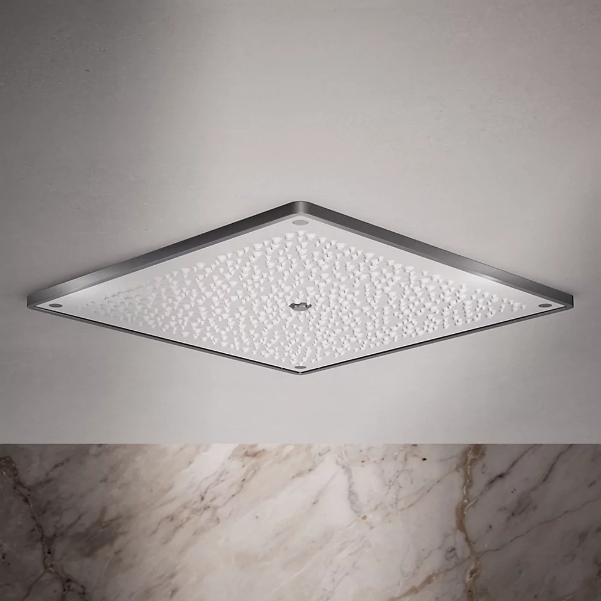 REAL RAIN 19-INCH SQUARE TWO-FUNCTION OVERHEAD SHOWER PANEL - robinsonco.ca