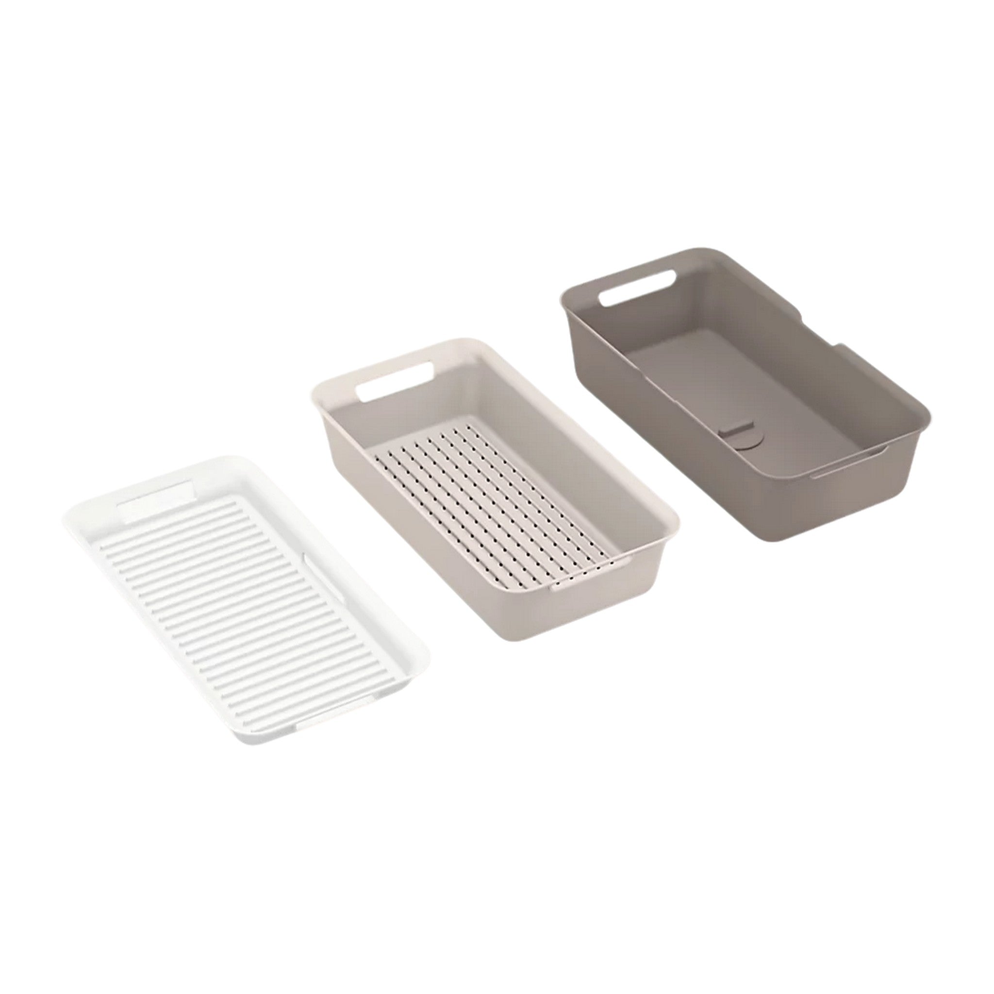 RIVERBY® THREE-PIECE WORKSTATION SINK ACCESSORY SET - robinsonco.ca