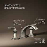 DEVONSHIRE WIDESPREAD BATHROOM SINK FAUCET - robinsonco.ca