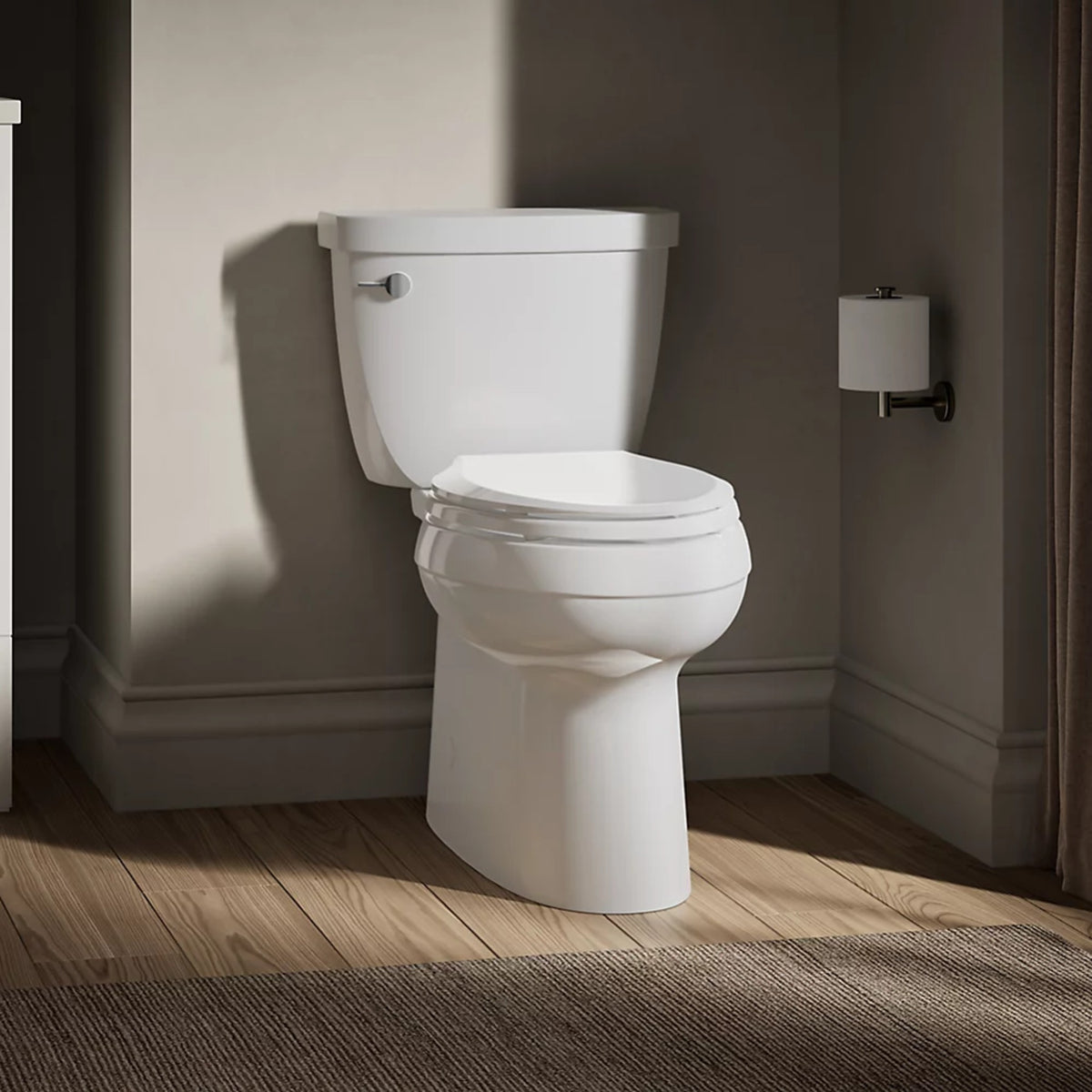 CIMARRON TWO-PIECE ELONGATED TOILET WITH SKIRTED TRAPWAY - robinsonco.ca