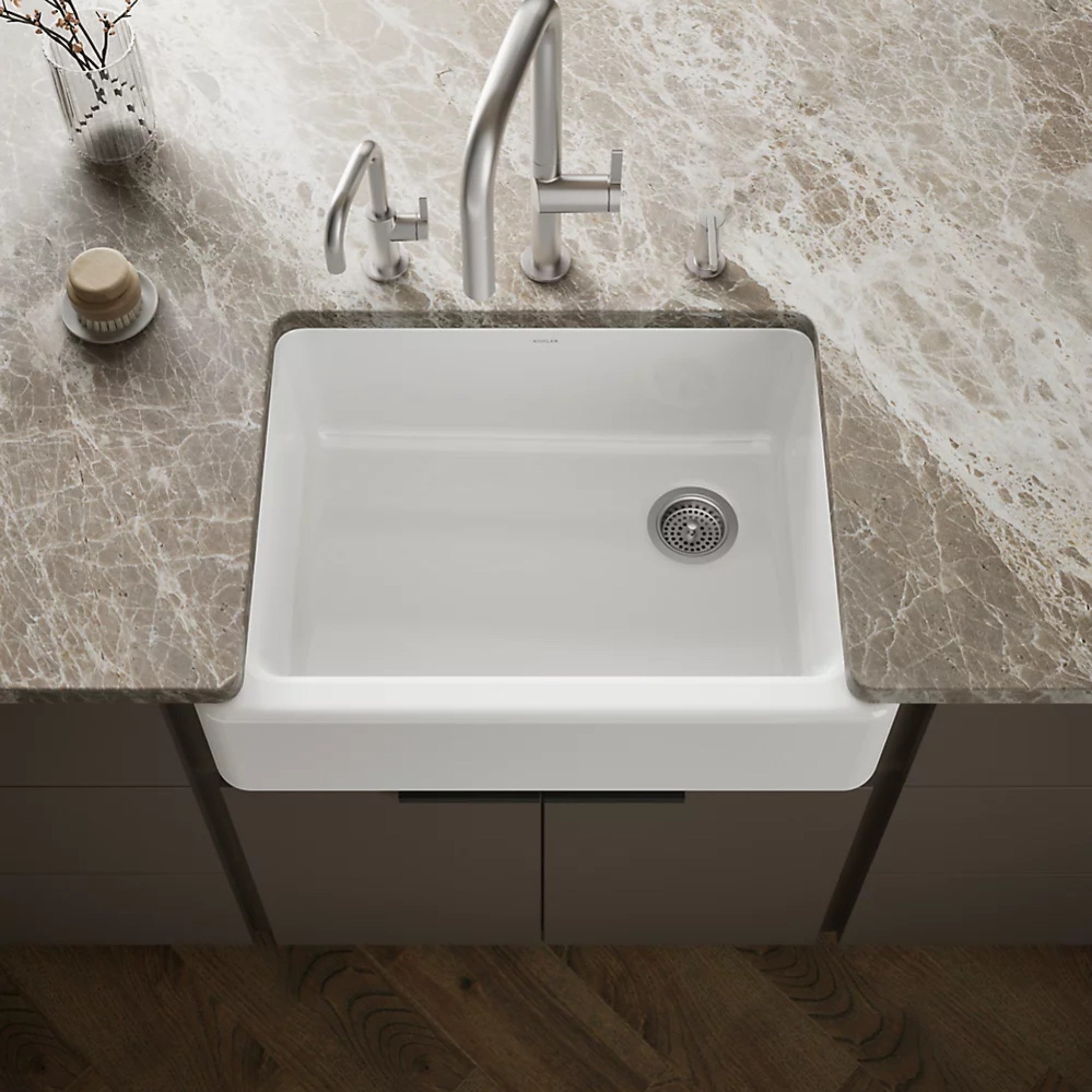 WHITEHAVEN 35-3/4" UNDERMOUNT SINGLE-BOWL FARMHOUSE KITCHEN SINK - robinsonco.ca
