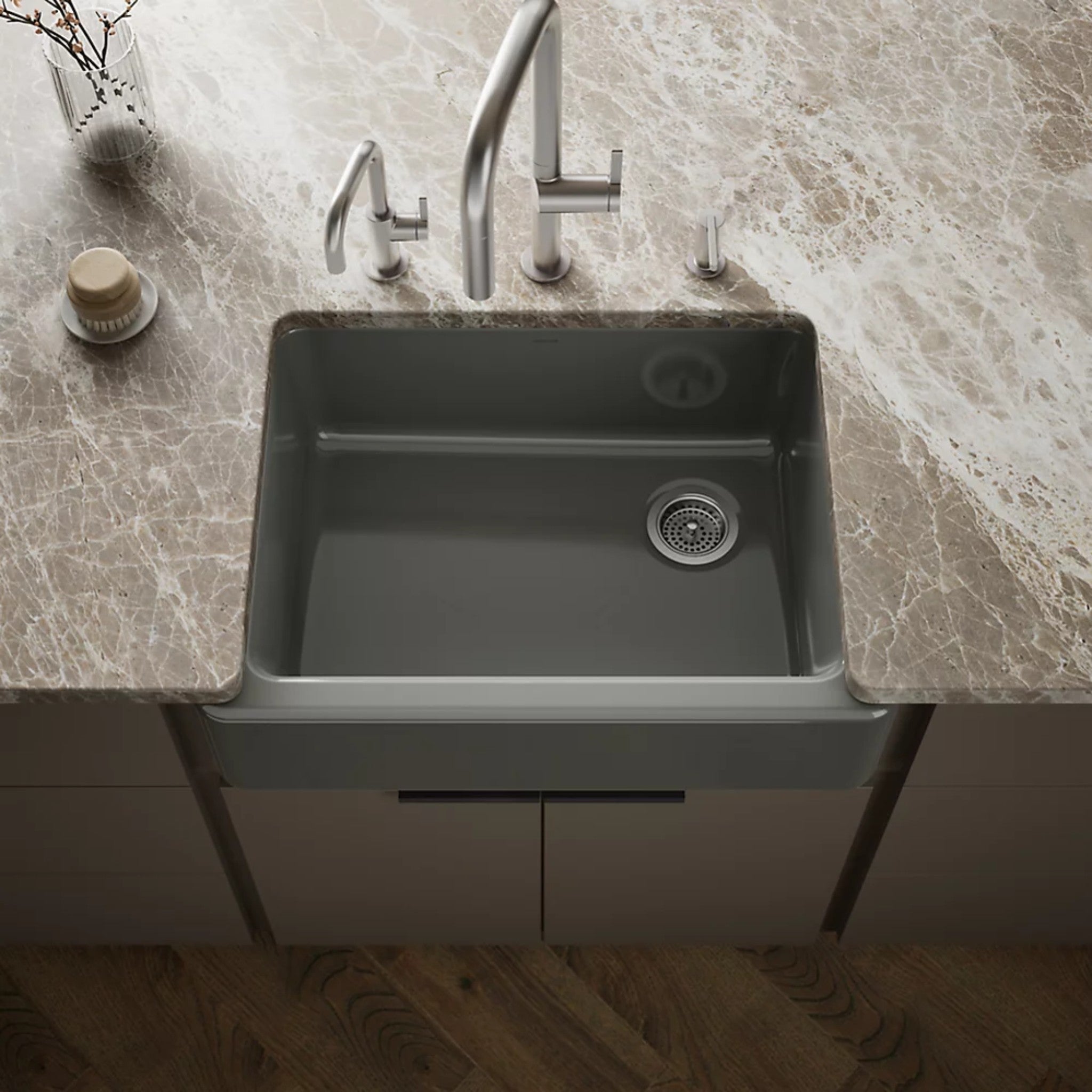 WHITEHAVEN 35-3/4" UNDERMOUNT SINGLE-BOWL FARMHOUSE KITCHEN SINK - robinsonco.ca