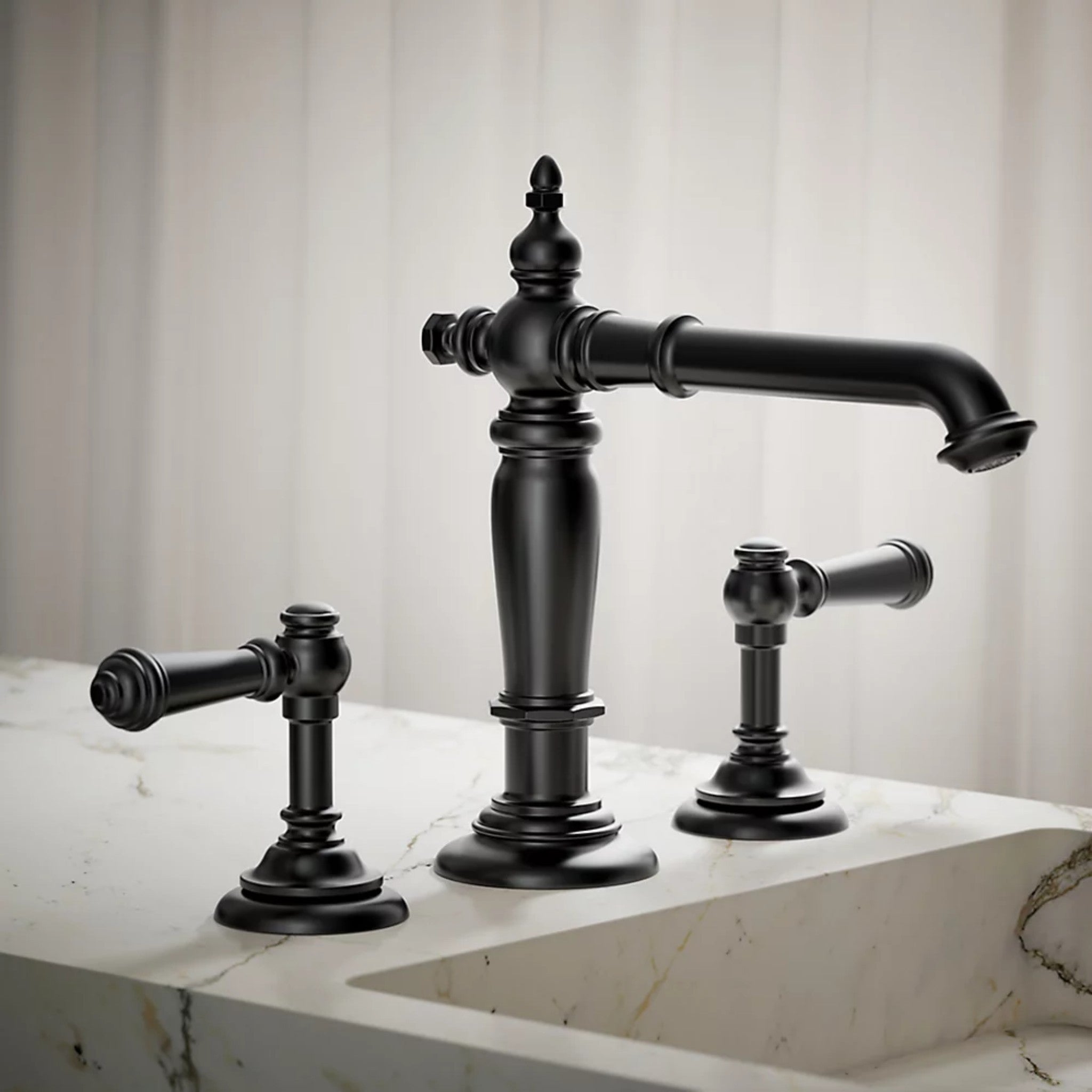 ARTIFACTS BATHROOM SINK FAUCET SPOUT WITH COLUMN DESIGN - robinsonco.ca