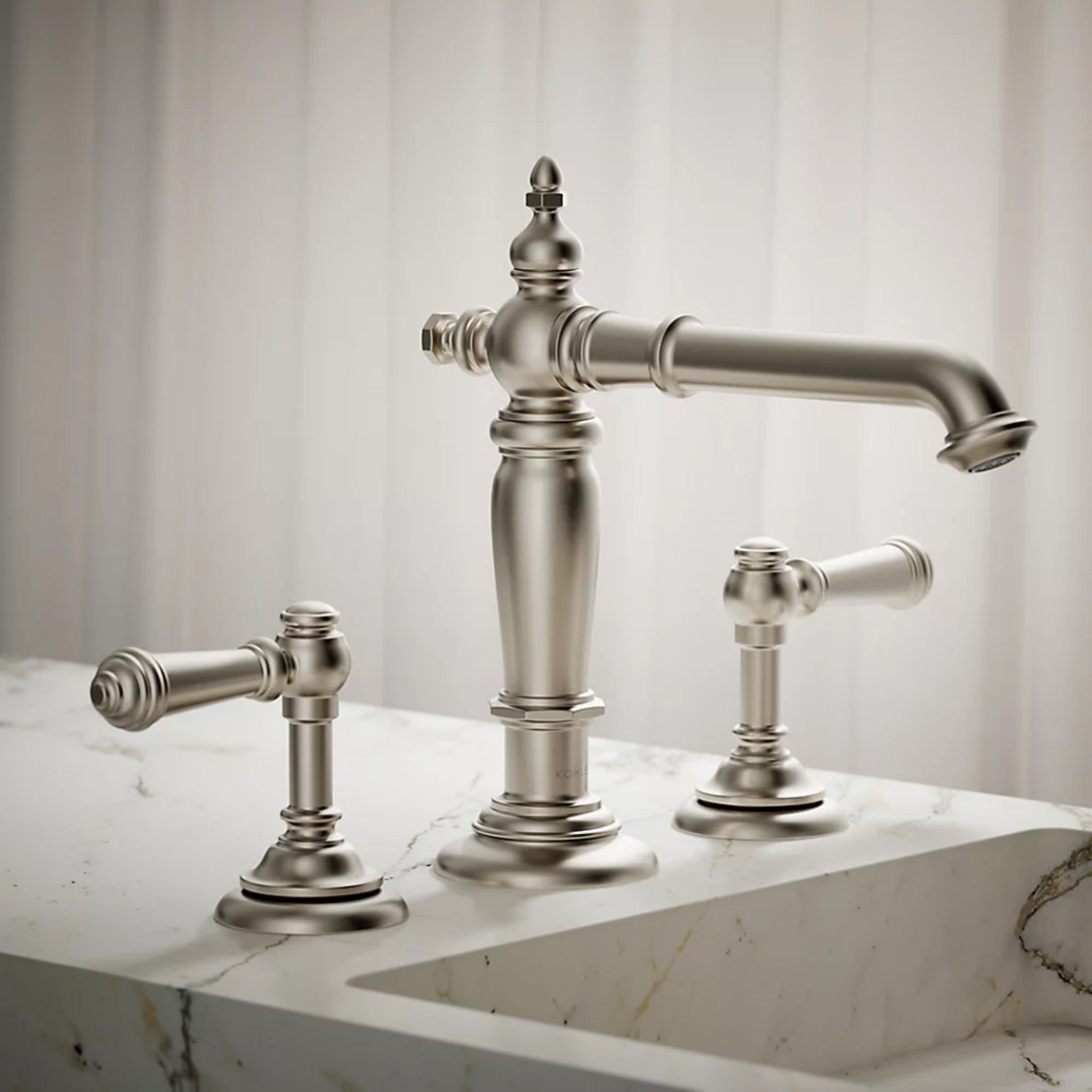 ARTIFACTS BATHROOM SINK FAUCET SPOUT WITH COLUMN DESIGN - robinsonco.ca