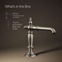ARTIFACTS BATHROOM SINK FAUCET SPOUT WITH COLUMN DESIGN - robinsonco.ca