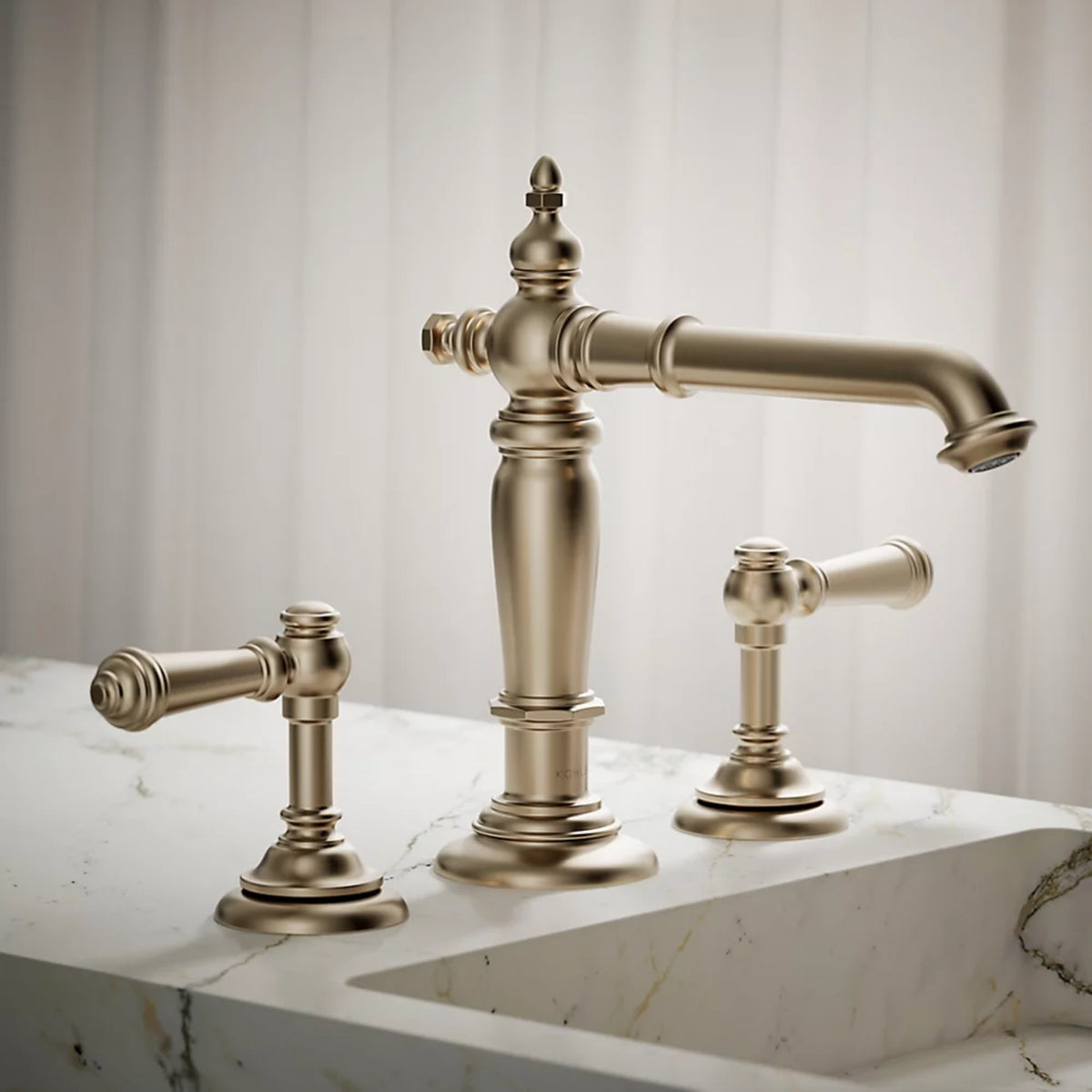 ARTIFACTS BATHROOM SINK FAUCET SPOUT WITH COLUMN DESIGN - robinsonco.ca