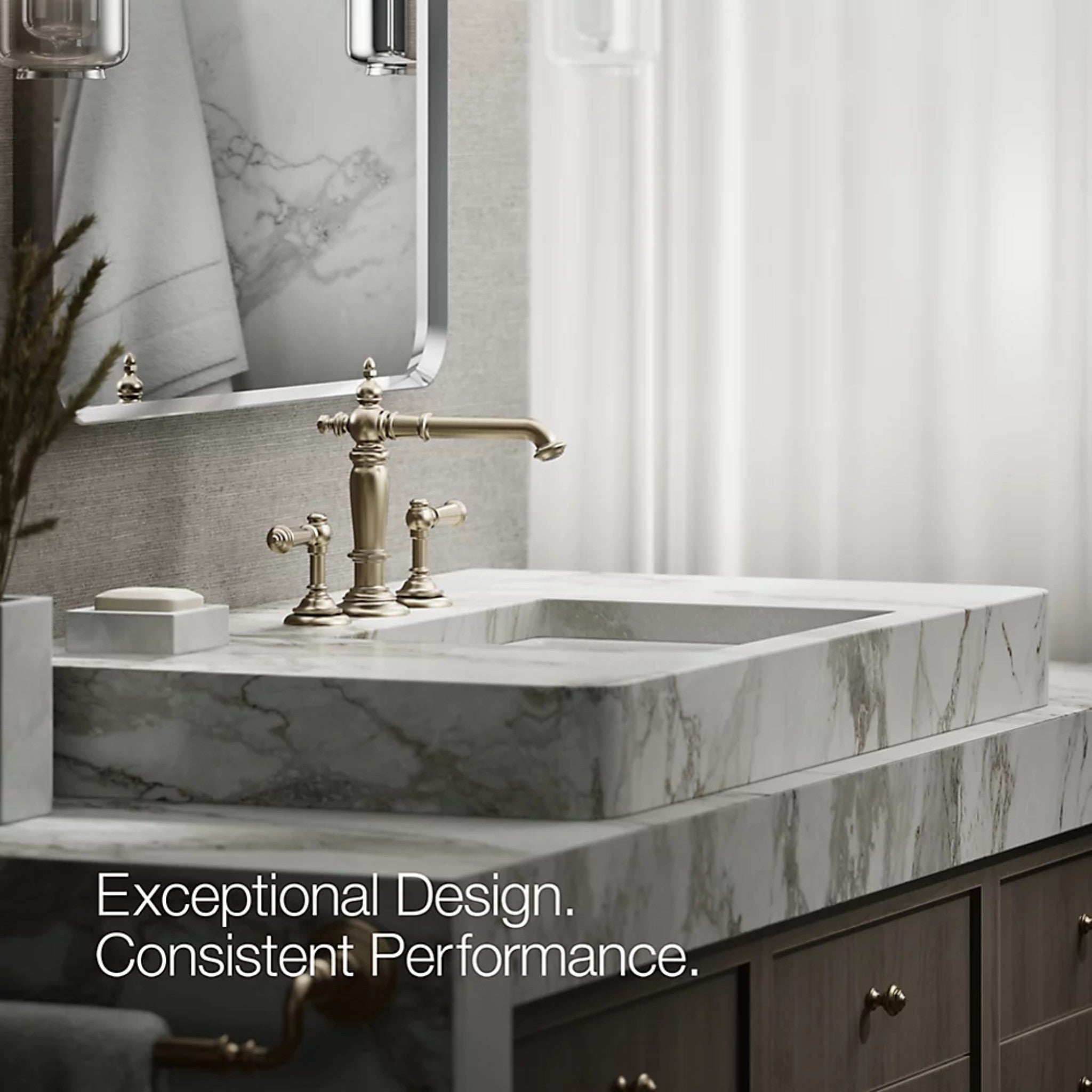 ARTIFACTS BATHROOM SINK FAUCET SPOUT WITH COLUMN DESIGN - robinsonco.ca