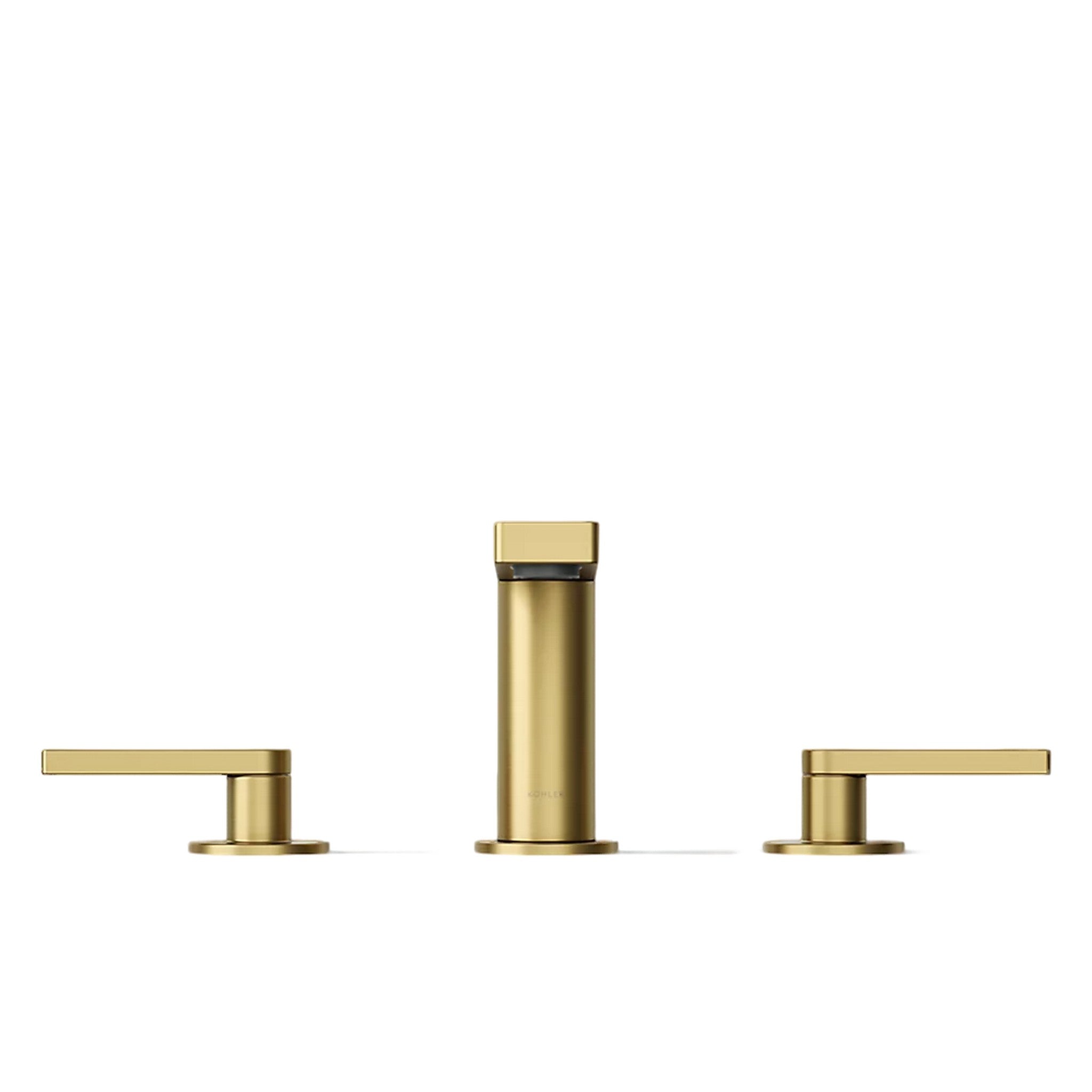 COMPOSED WIDESPREAD BATHROOM SINK FAUCET WITH LEVER HANDLES - robinsonco.ca