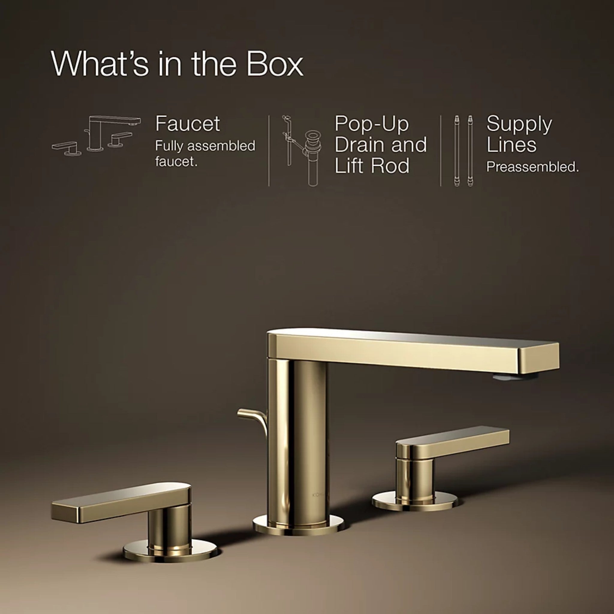COMPOSED WIDESPREAD BATHROOM SINK FAUCET WITH LEVER HANDLES - robinsonco.ca