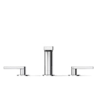 COMPOSED WIDESPREAD BATHROOM SINK FAUCET WITH LEVER HANDLES - robinsonco.ca