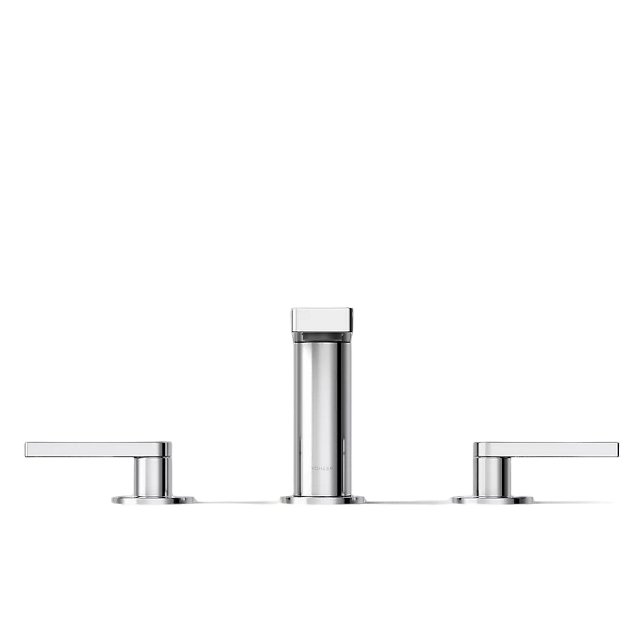 COMPOSED WIDESPREAD BATHROOM SINK FAUCET WITH LEVER HANDLES - robinsonco.ca