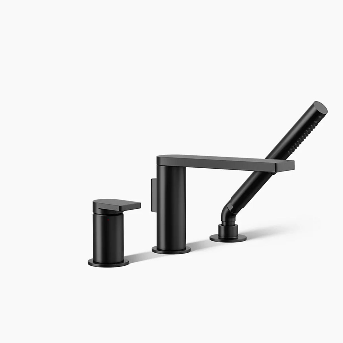 COMPOSED DECK MOUNT BATH FAUCET WITH HANDSHOWER - robinsonco.ca