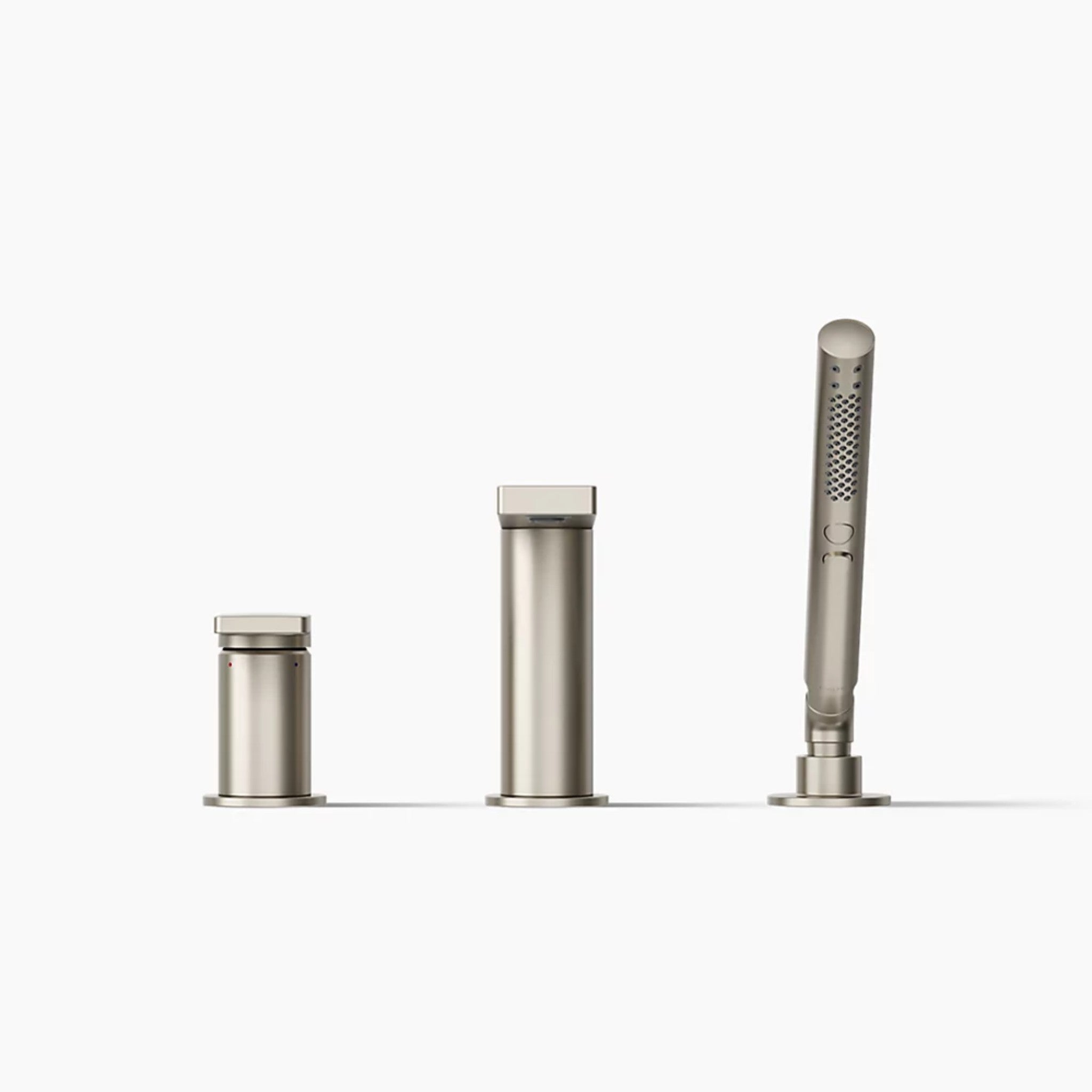 COMPOSED DECK MOUNT BATH FAUCET WITH HANDSHOWER - robinsonco.ca