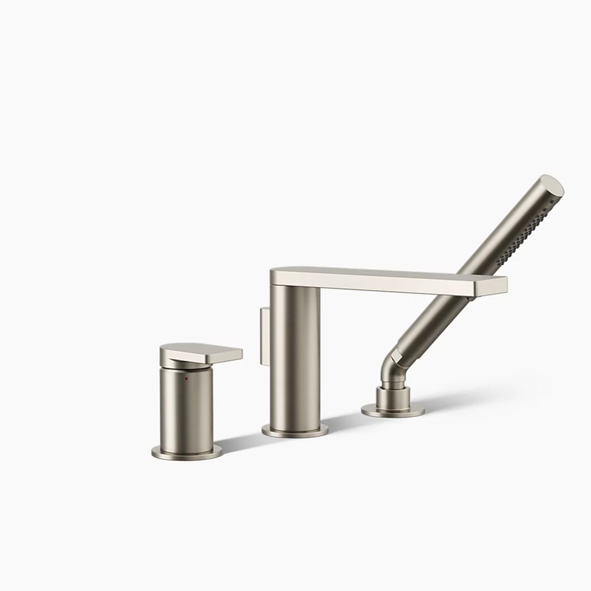 COMPOSED DECK MOUNT BATH FAUCET WITH HANDSHOWER - robinsonco.ca