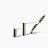 COMPOSED DECK MOUNT BATH FAUCET WITH HANDSHOWER - robinsonco.ca