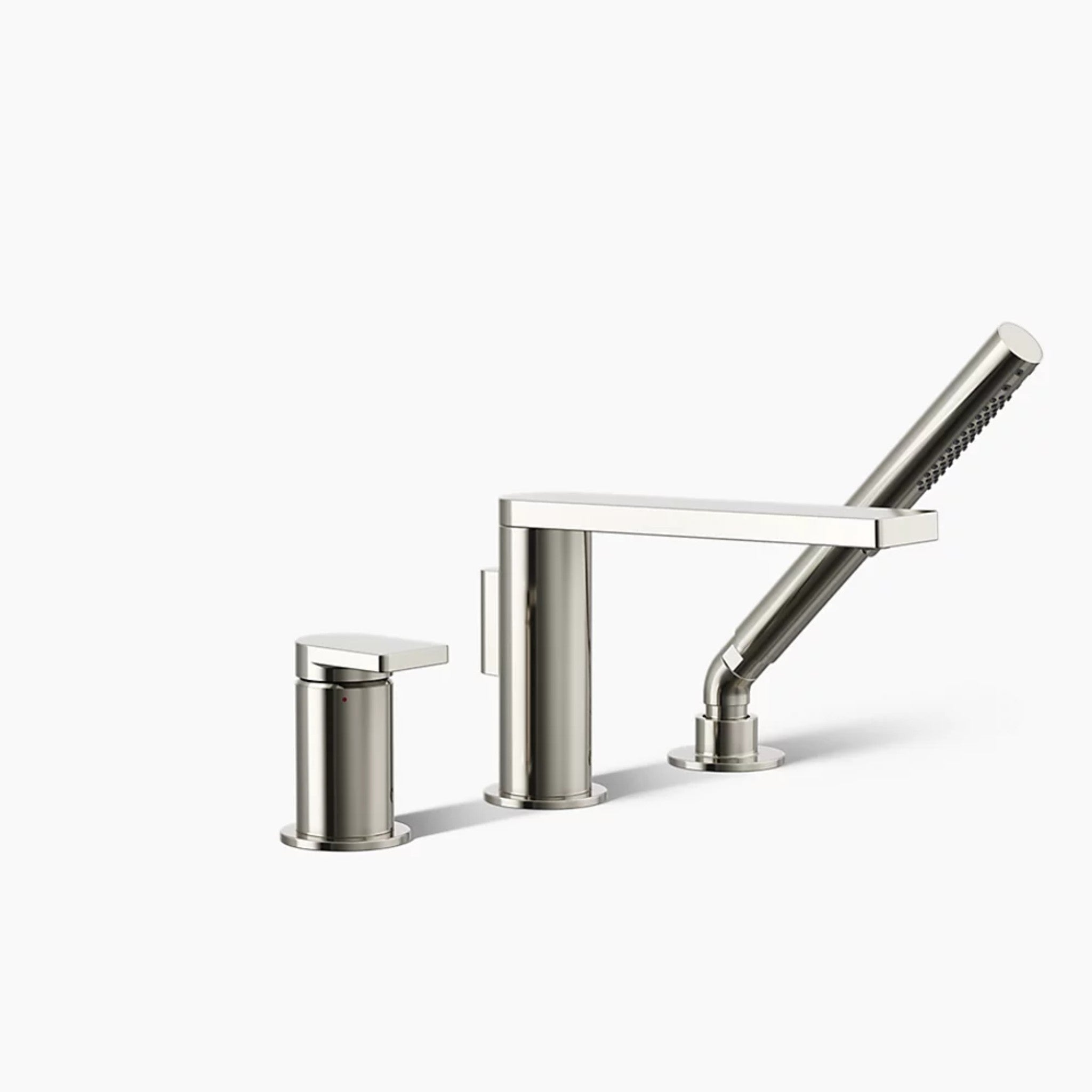 COMPOSED DECK MOUNT BATH FAUCET WITH HANDSHOWER - robinsonco.ca