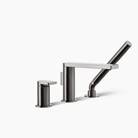 COMPOSED DECK MOUNT BATH FAUCET WITH HANDSHOWER - robinsonco.ca