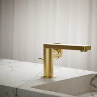 COMPOSED SINGLE-HANDLE BATHROOM SINK FAUCET WITH LEVER HANDLE - robinsonco.ca