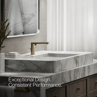 COMPOSED SINGLE-HANDLE BATHROOM SINK FAUCET WITH LEVER HANDLE - robinsonco.ca