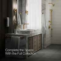COMPOSED TALL SINGLE-HANDLE BATHROOM SINK FAUCET WITH LEVER HANDLE - robinsonco.ca