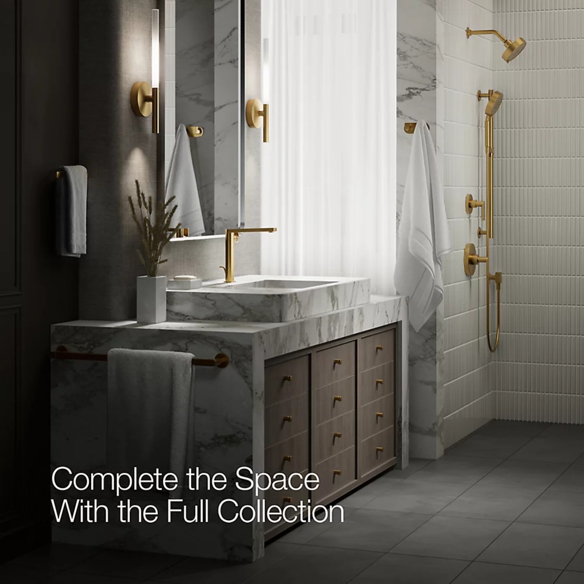 COMPOSED TALL SINGLE-HANDLE BATHROOM SINK FAUCET WITH LEVER HANDLE - robinsonco.ca