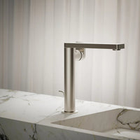 COMPOSED TALL SINGLE-HANDLE BATHROOM SINK FAUCET WITH LEVER HANDLE - robinsonco.ca