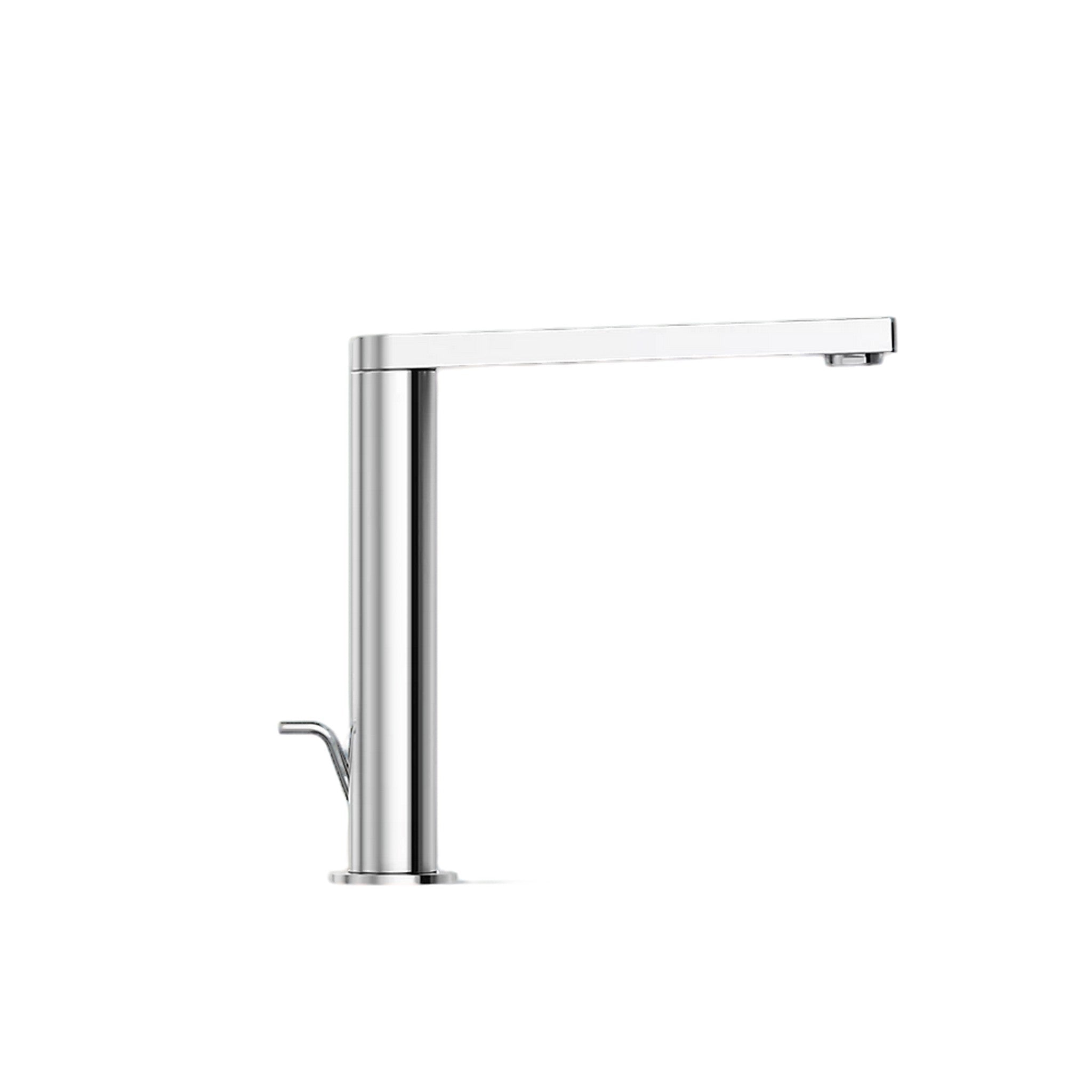 COMPOSED TALL SINGLE-HANDLE BATHROOM SINK FAUCET WITH LEVER HANDLE - robinsonco.ca