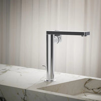 COMPOSED TALL SINGLE-HANDLE BATHROOM SINK FAUCET WITH LEVER HANDLE - robinsonco.ca