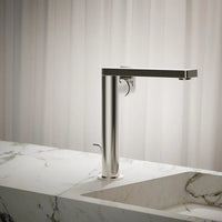 COMPOSED TALL SINGLE-HANDLE BATHROOM SINK FAUCET WITH LEVER HANDLE - robinsonco.ca