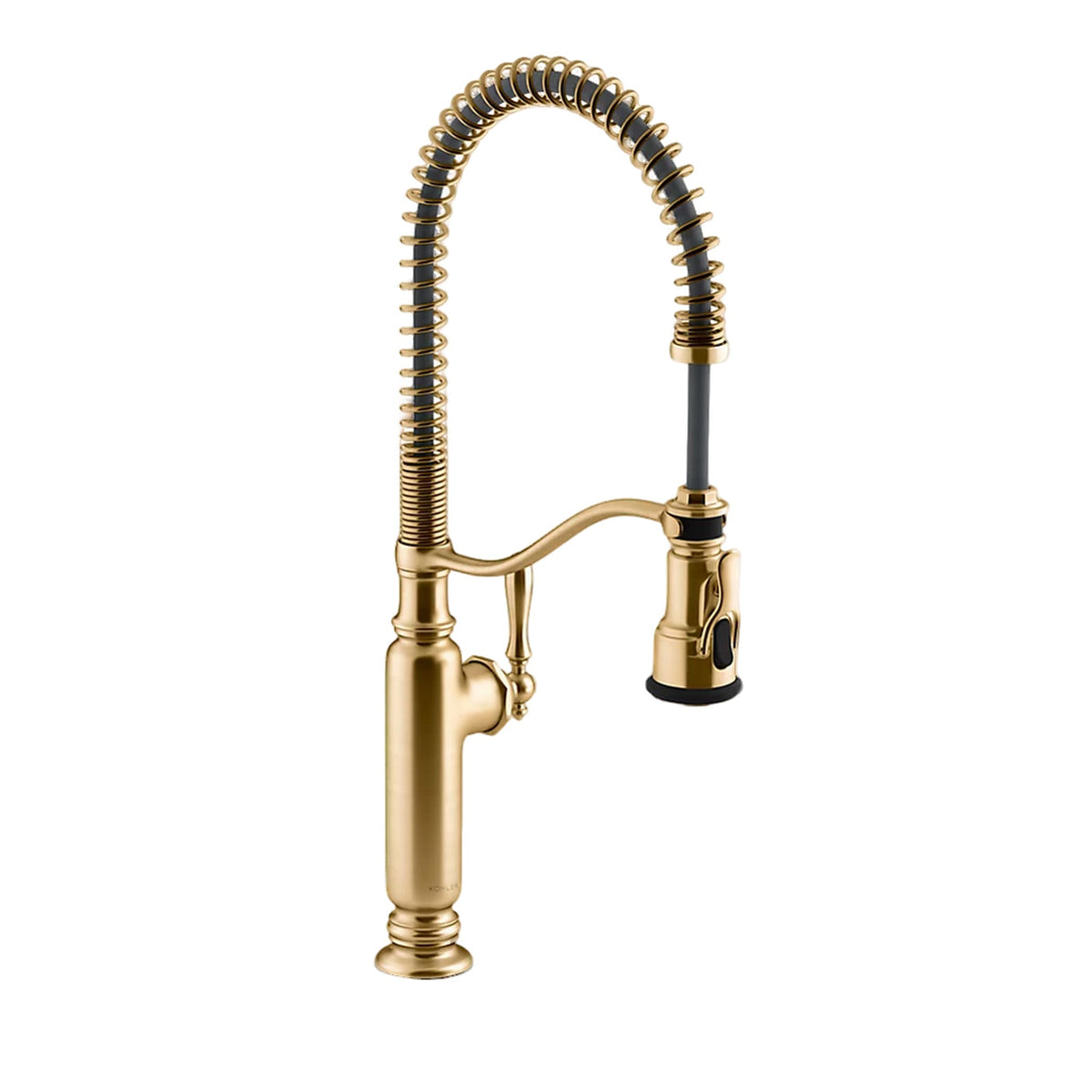 TOURNANT SEMI-PROFESSIONAL KITCHEN SINK FAUCET WITH THREE-FUNCTION SPRAYHEAD - robinsonco.ca