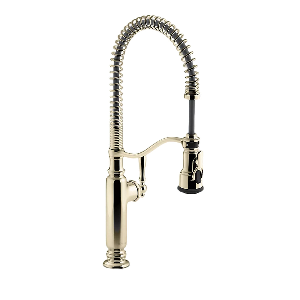 TOURNANT SEMI-PROFESSIONAL KITCHEN SINK FAUCET WITH THREE-FUNCTION SPRAYHEAD - robinsonco.ca