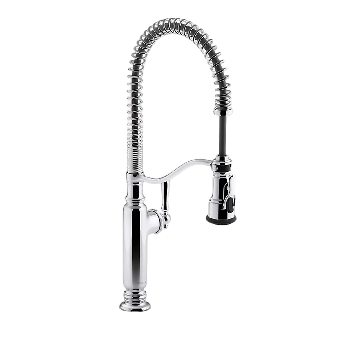 TOURNANT SEMI-PROFESSIONAL KITCHEN SINK FAUCET WITH THREE-FUNCTION SPRAYHEAD - robinsonco.ca