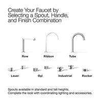 COMPONENTS BATHROOM SINK FAUCET SPOUT WITH TUBE DESIGN - robinsonco.ca