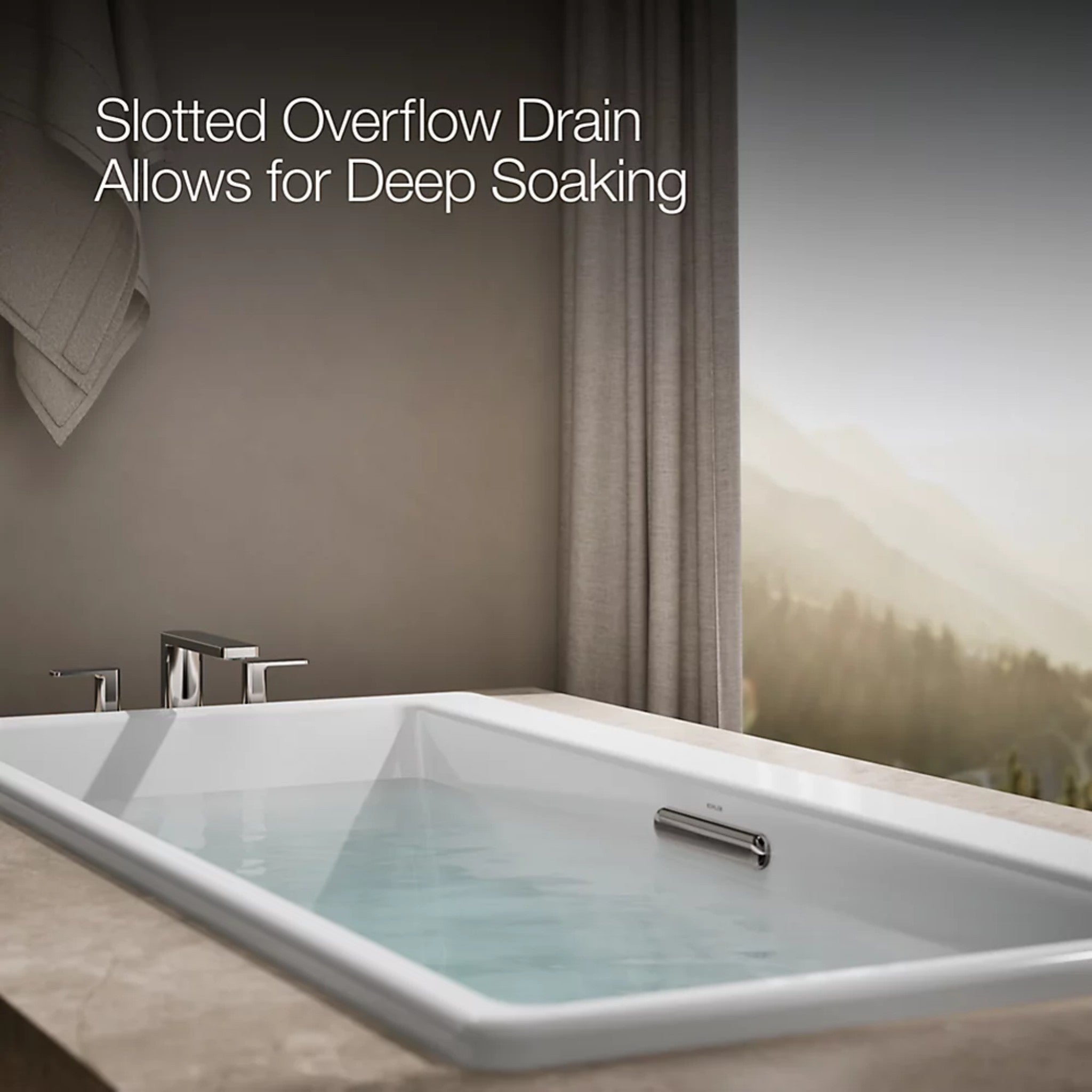 REVE RECTANGLE 67 X 32 INCHES DROP-IN / UNDERMOUNT BATHTUB - robinsonco.ca