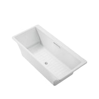 REVE RECTANGLE 67 X 32 INCHES DROP-IN / UNDERMOUNT BATHTUB - robinsonco.ca