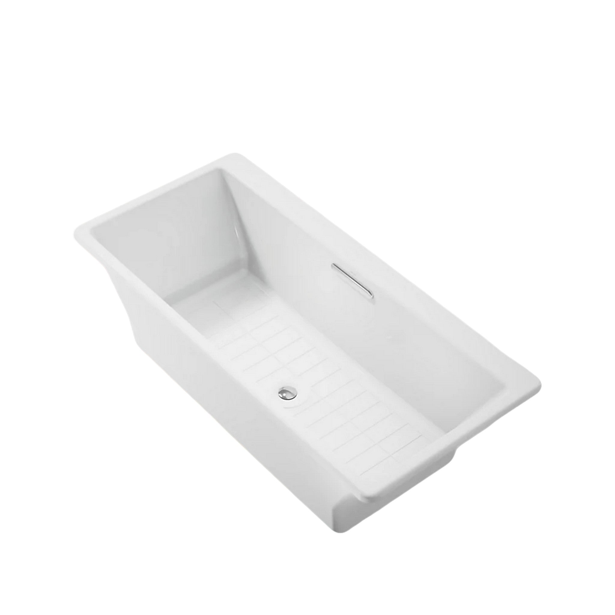 REVE RECTANGLE 67 X 32 INCHES DROP-IN / UNDERMOUNT BATHTUB - robinsonco.ca