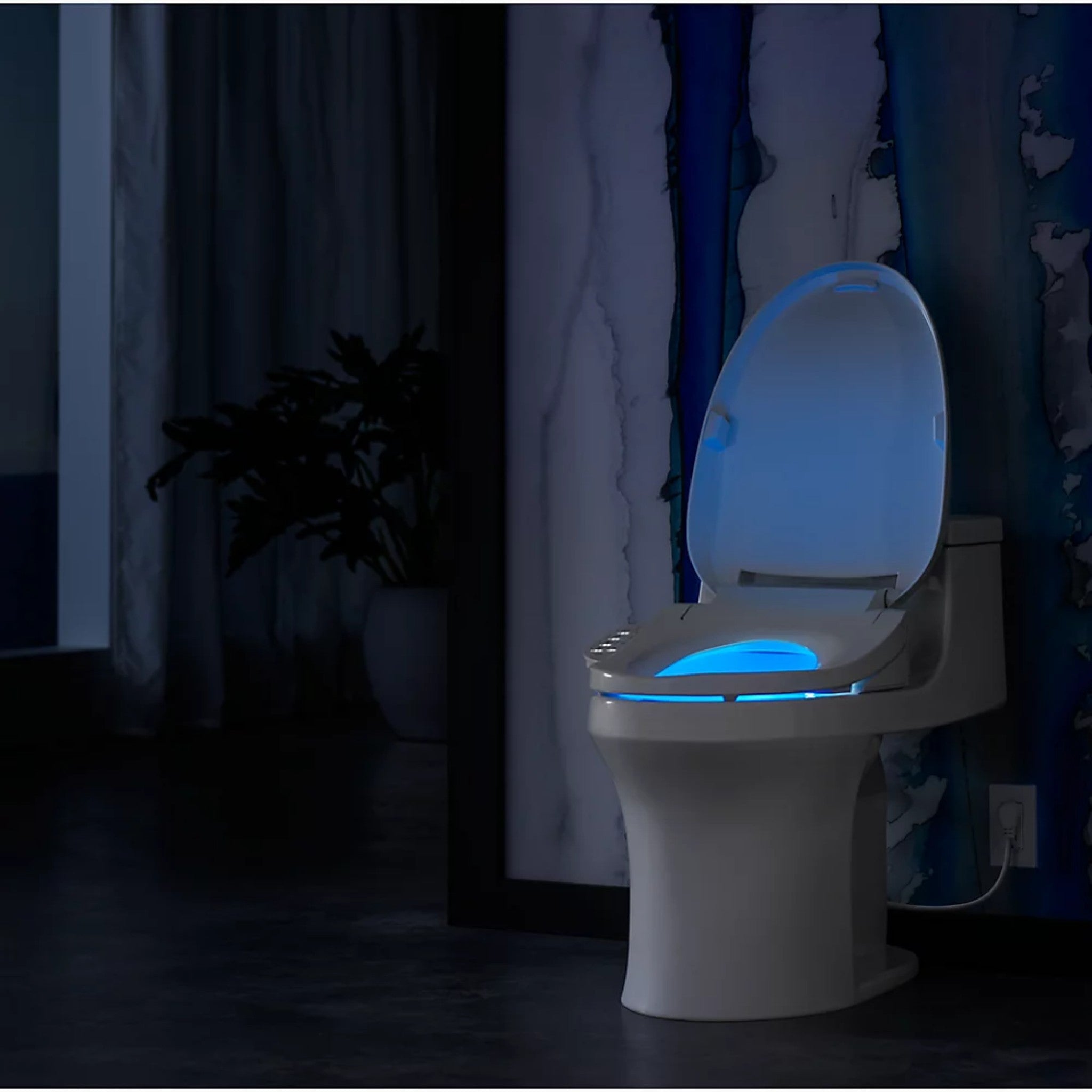 PUREWASH® E590 ELONGATED BIDET TOILET SEAT - robinsonco.ca