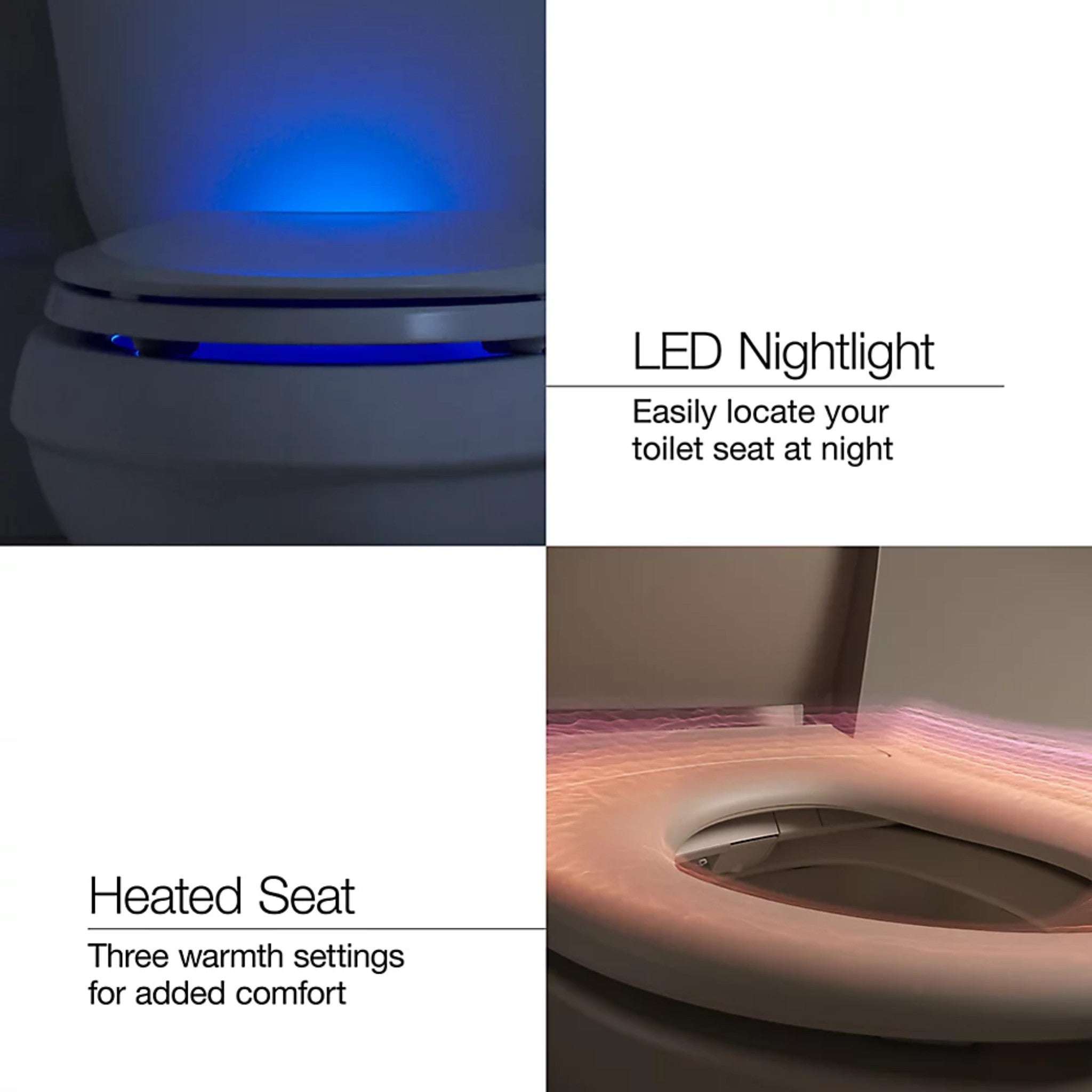 PUREWASH® E590 ELONGATED BIDET TOILET SEAT - robinsonco.ca
