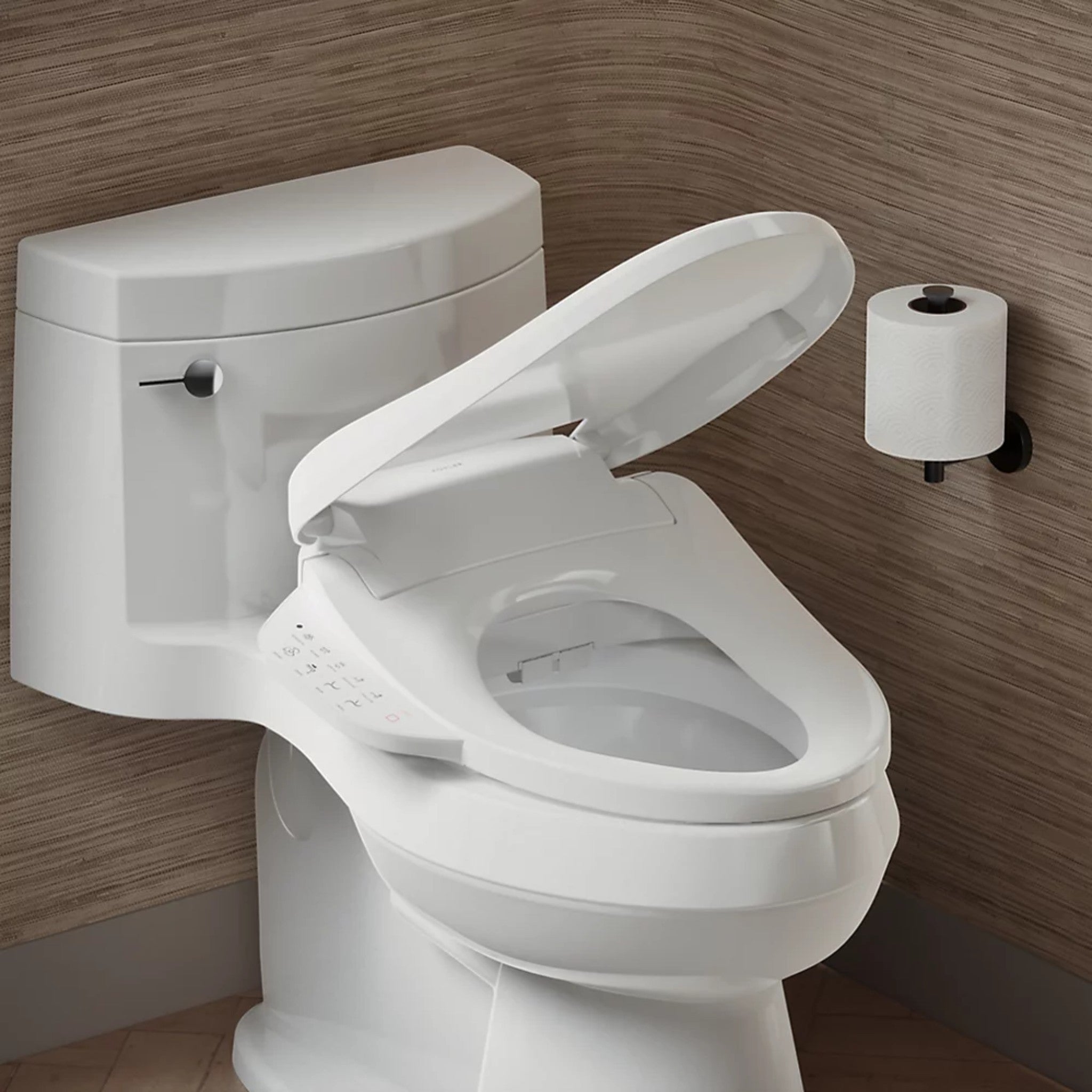 PUREWASH® E590 ELONGATED BIDET TOILET SEAT - robinsonco.ca