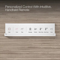 PUREWASH® E820 ELONGATED BIDET TOILET SEAT WITH REMOTE CONTROL - robinsonco.ca
