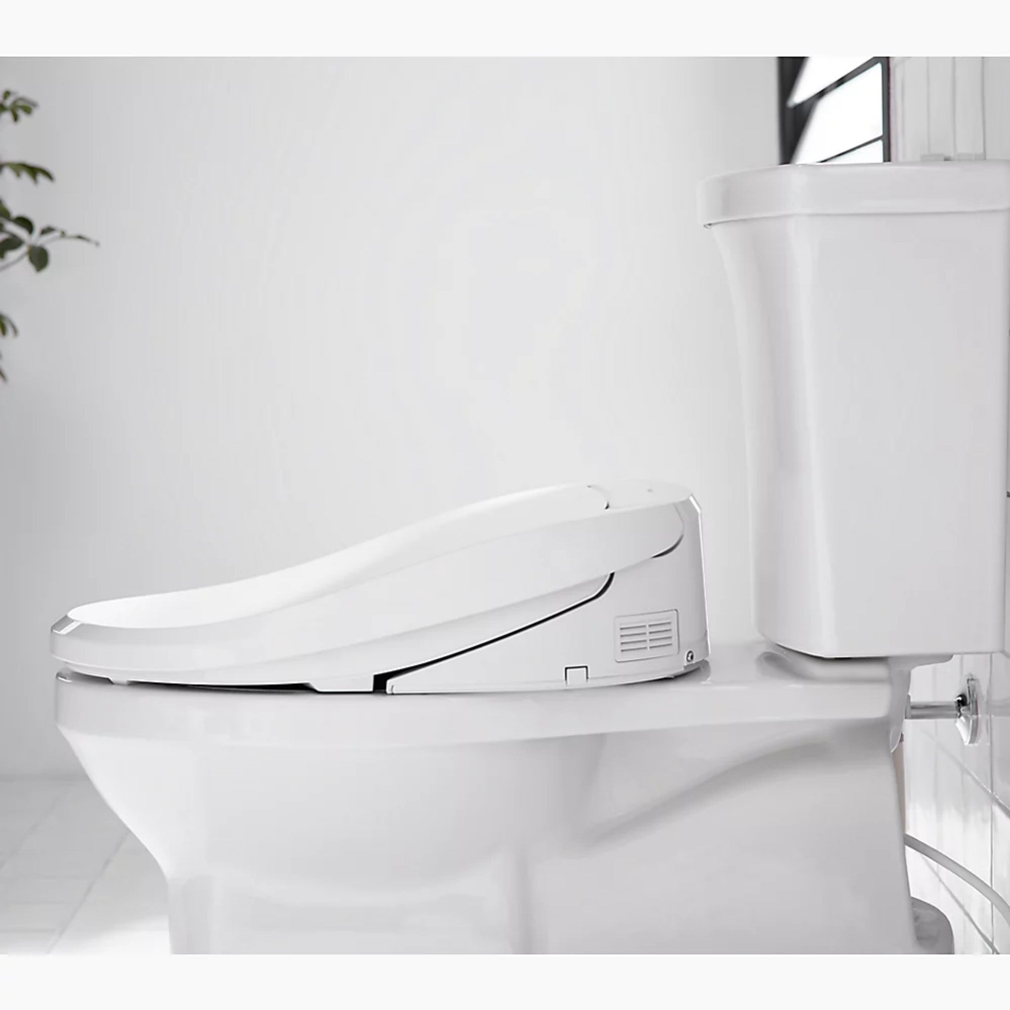 PUREWASH® E820 ELONGATED BIDET TOILET SEAT WITH REMOTE CONTROL - robinsonco.ca