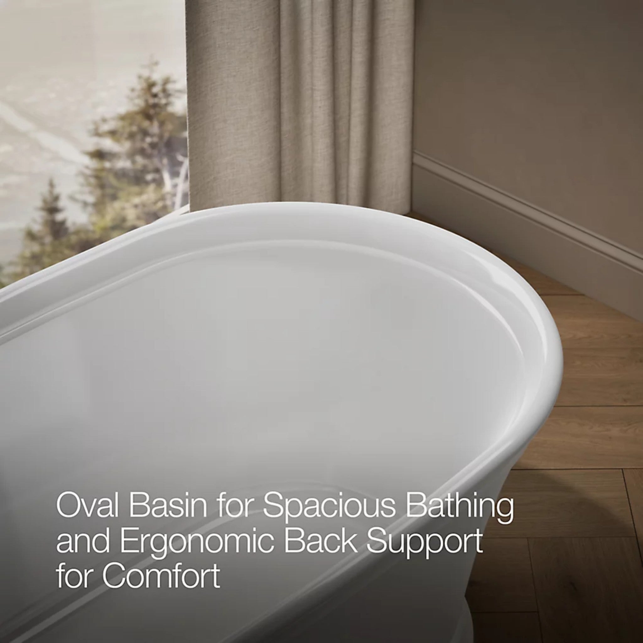 MEMOIRS 60 X 34 INCHES FREESTANDING BATHTUB - robinsonco.ca