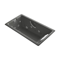 TEA-FOR-TWO 66 X 36 INCHES DROP-IN EFFERVESCENCE WHIRPOOL BATHTUB - robinsonco.ca