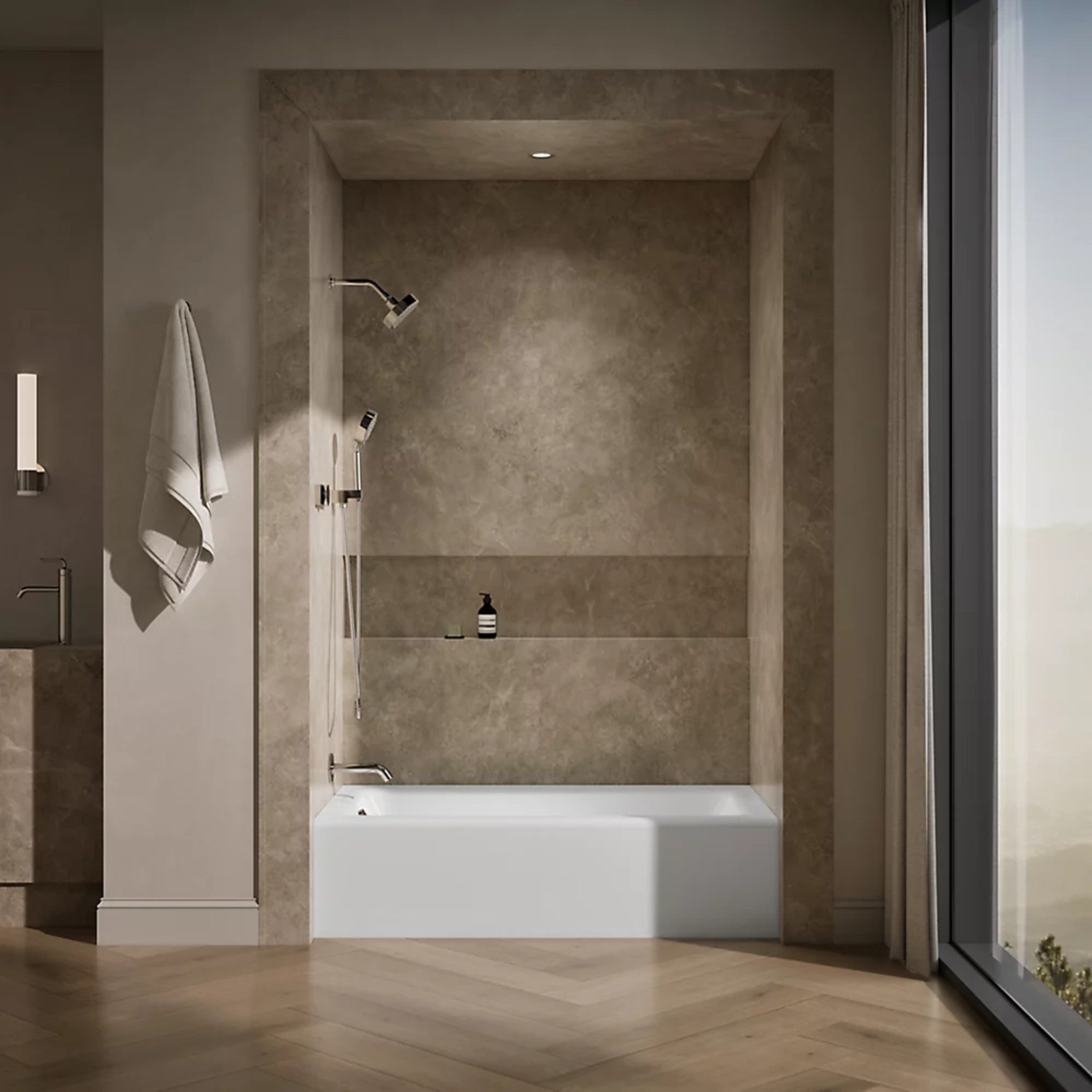 BELLWETHER RECTANGLE 60 X 32 INCHES ALCOVE BATHTUB WITH INTEGRAL APRON AND FLANGE - robinsonco.ca