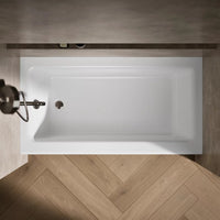 BELLWETHER RECTANGLE 60 X 32 INCHES ALCOVE BATHTUB WITH INTEGRAL APRON AND FLANGE - robinsonco.ca