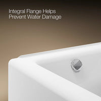 BELLWETHER RECTANGLE 60 X 32 INCHES ALCOVE BATHTUB WITH INTEGRAL APRON AND FLANGE - robinsonco.ca